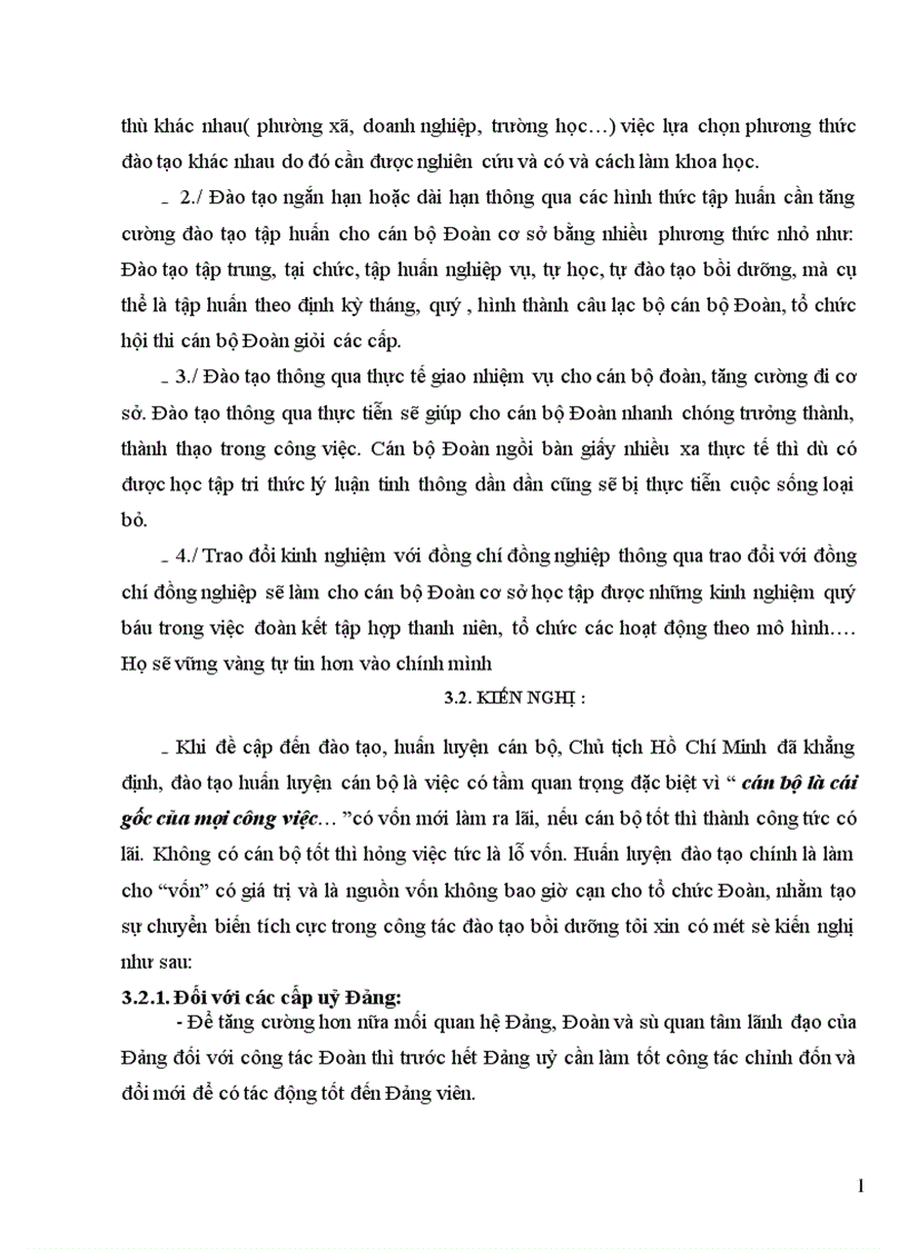 image for page Thực trạng và giải pháp nhằm nâng cao chất lượng đào tạo và bồi dưỡng cán bộ đoàn cơ sở 1