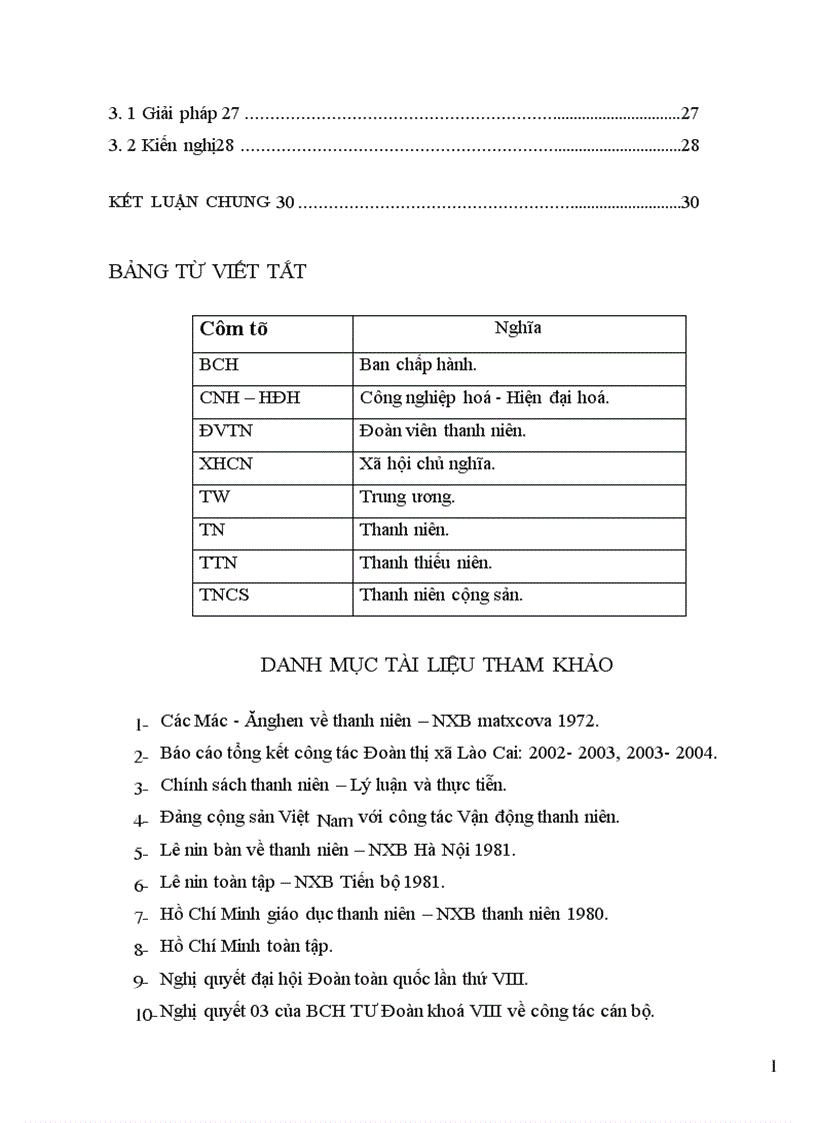 image for page Thực trạng và giải pháp nhằm nâng cao chất lượng đào tạo và bồi dưỡng cán bộ đoàn cơ sở 1
