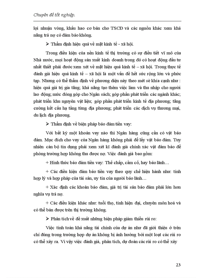 image for page Một số giải pháp nâng cao chất lượng công tác thẩm định dự án đầu tư tại chi nhánh NHCT Đống Đa 1