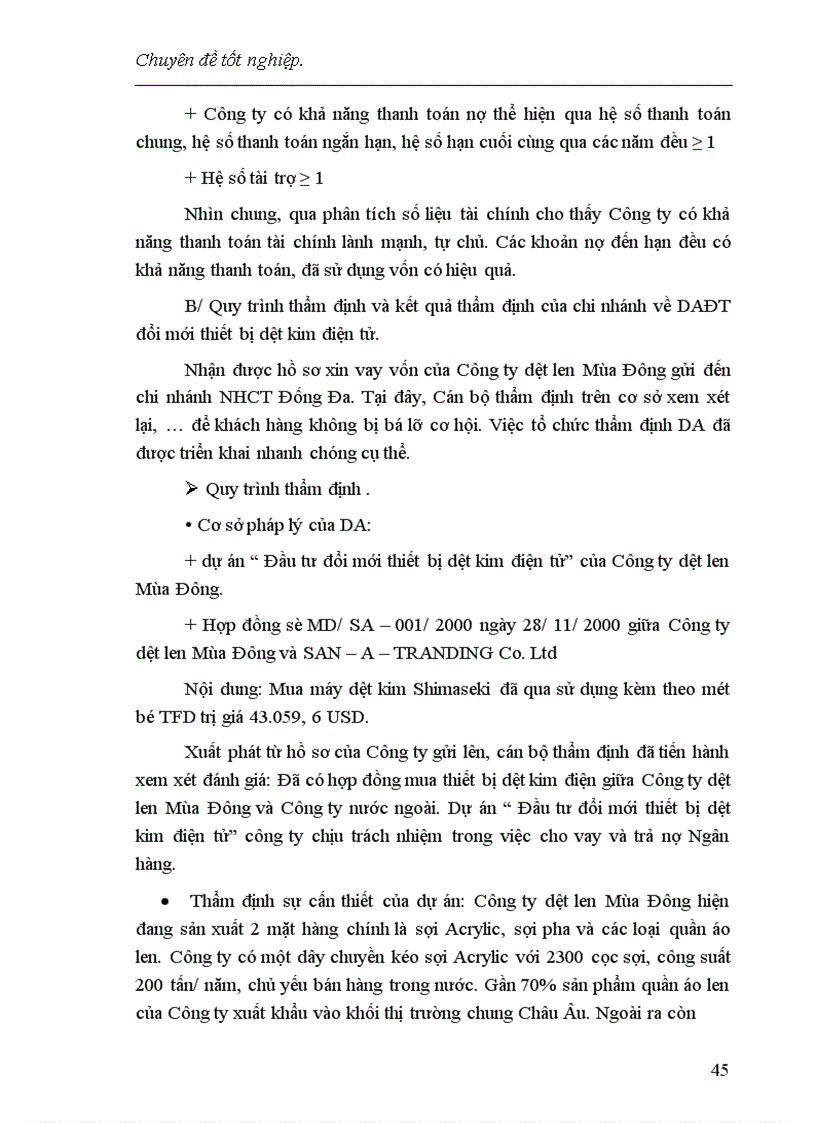 image for page Một số giải pháp nâng cao chất lượng công tác thẩm định dự án đầu tư tại chi nhánh NHCT Đống Đa 1
