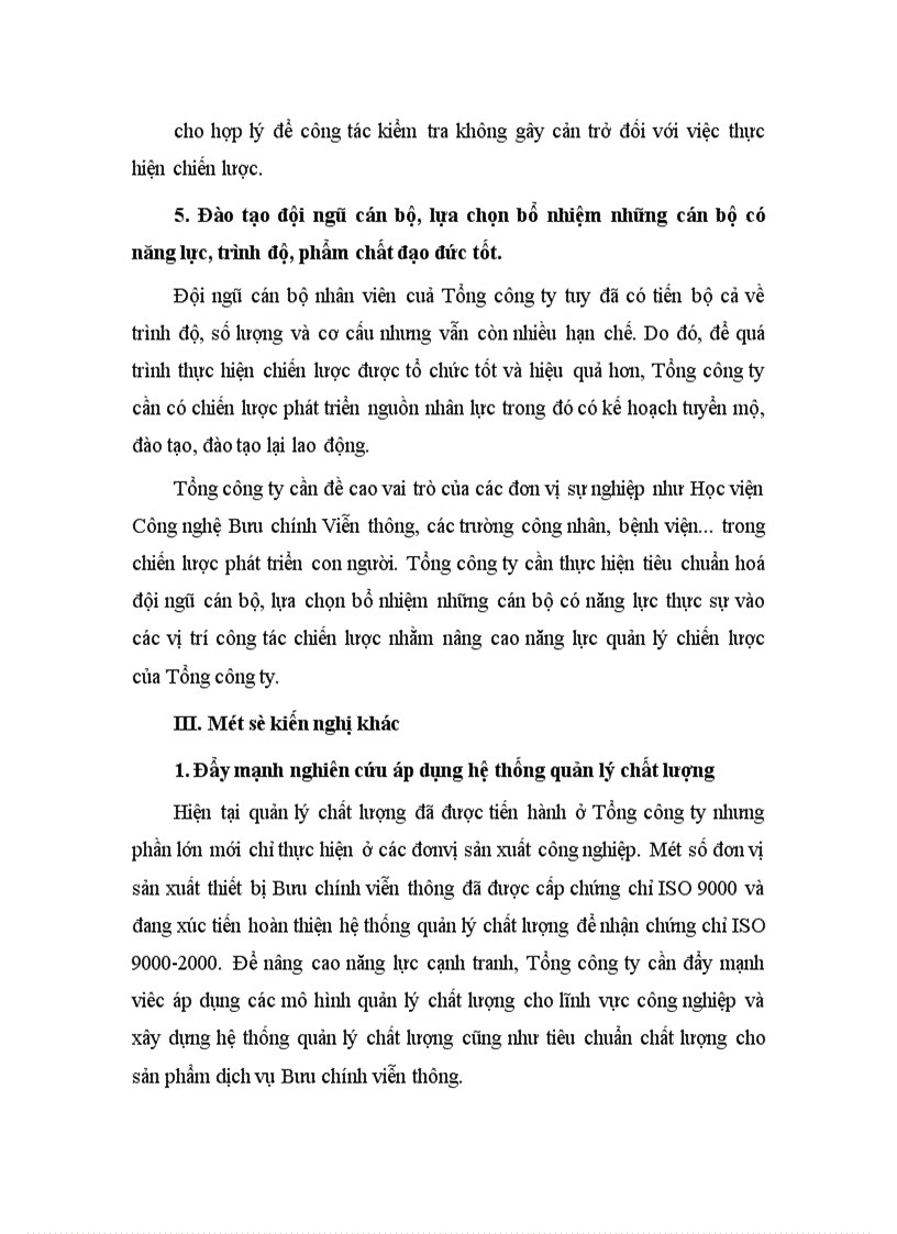 image for page Một số giải pháp hoàn thiện công tác quản lý chiến lược của Tổng công ty Bưu chính viễn thông Việt Nam 1