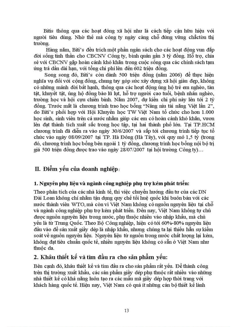 image for page Phân tích mô hình SWOT doanh nghiệp BITIS