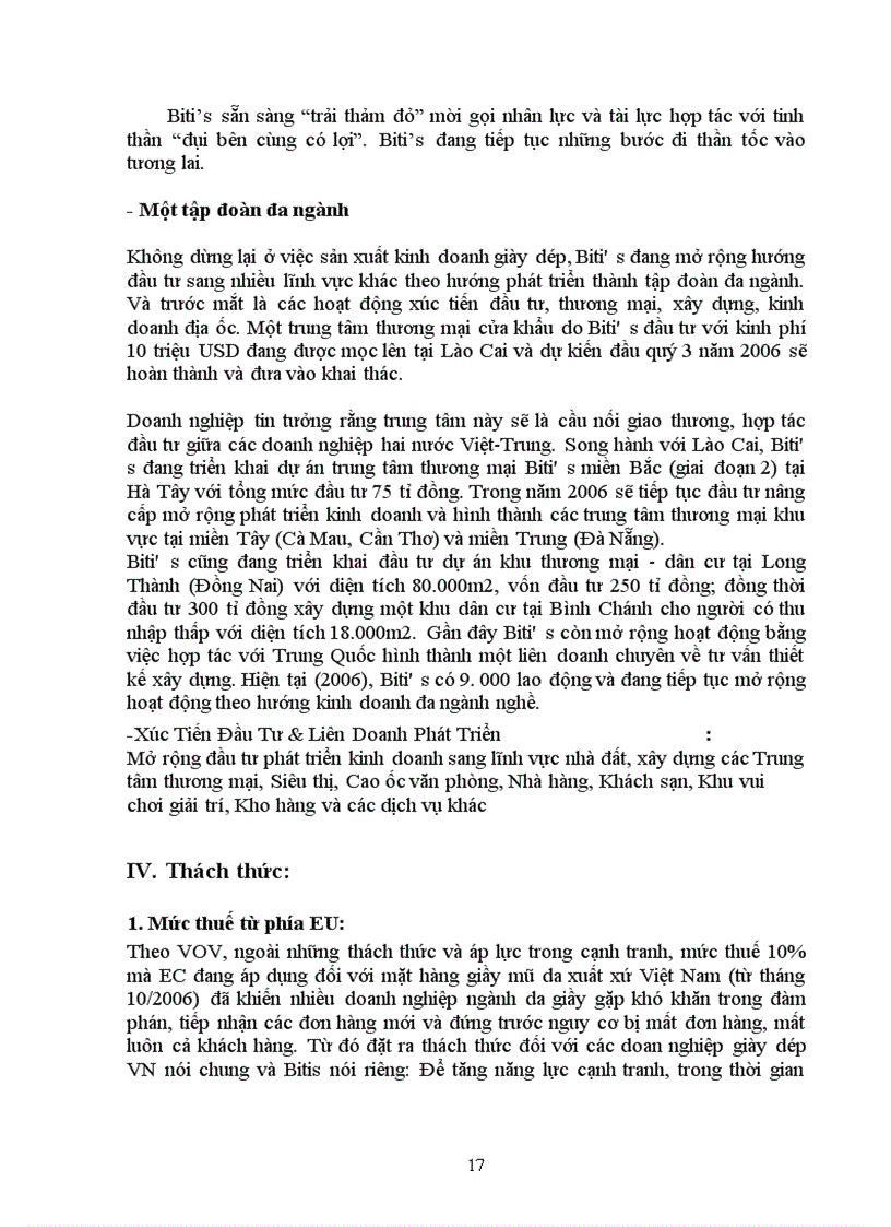 image for page Phân tích mô hình SWOT doanh nghiệp BITIS