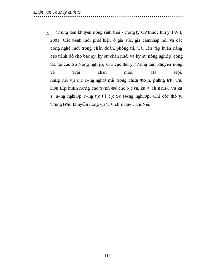 image for page Thực trạng và giải pháp đẩy mạnh sản xuất và tiêu thụ thuốc thú y của Công ty cổ phần thuốc thú y Trung ương I 1