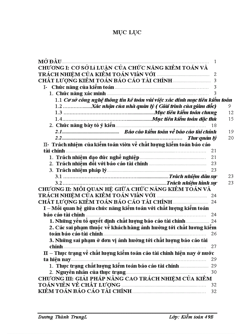 image for page Mối quan hệ giữa chức năng kiểm toán với trách nhiệm của kiểm toán viên với chất lượng kiểm toán báo cáo tài chính 1