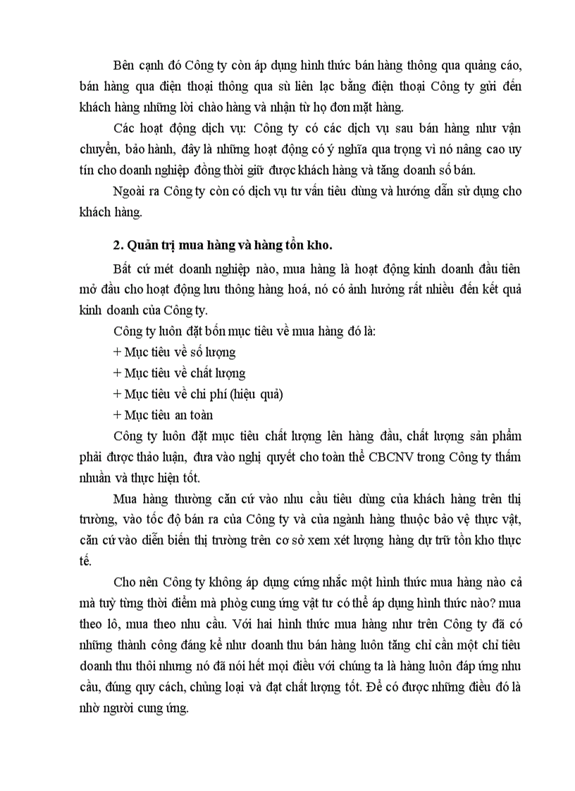 image for page Phân tích và đánh giá hoạt động kinh doanh về Công ty TNHH thương mại và dịch vụ Cường Thành