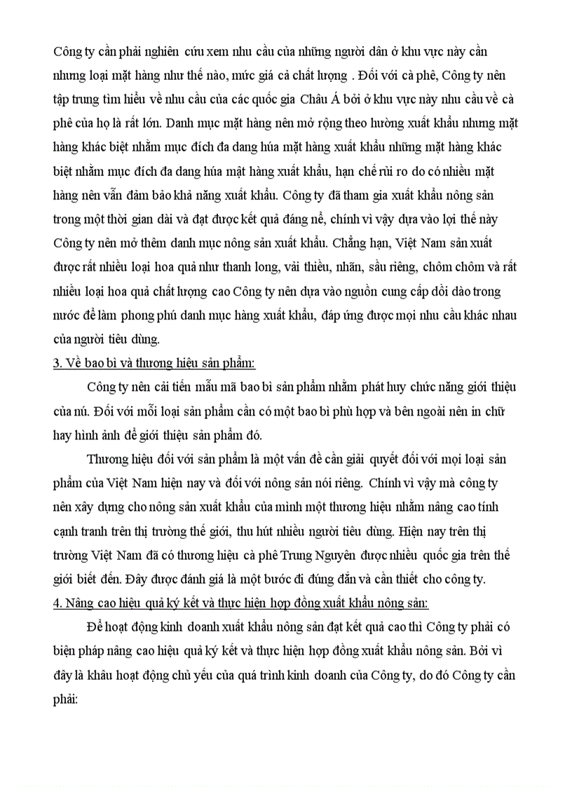 image for page Giải pháp nhằm nâng cao năng lực xuất khẩu nông sản của công ty CP XNK và hợp tác đầu tư Vilexim 1