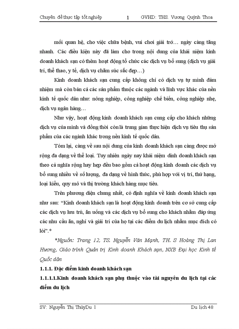 image for page Thực trạng hoạt động phục vụ bàn tại nhà hàng Tao Li