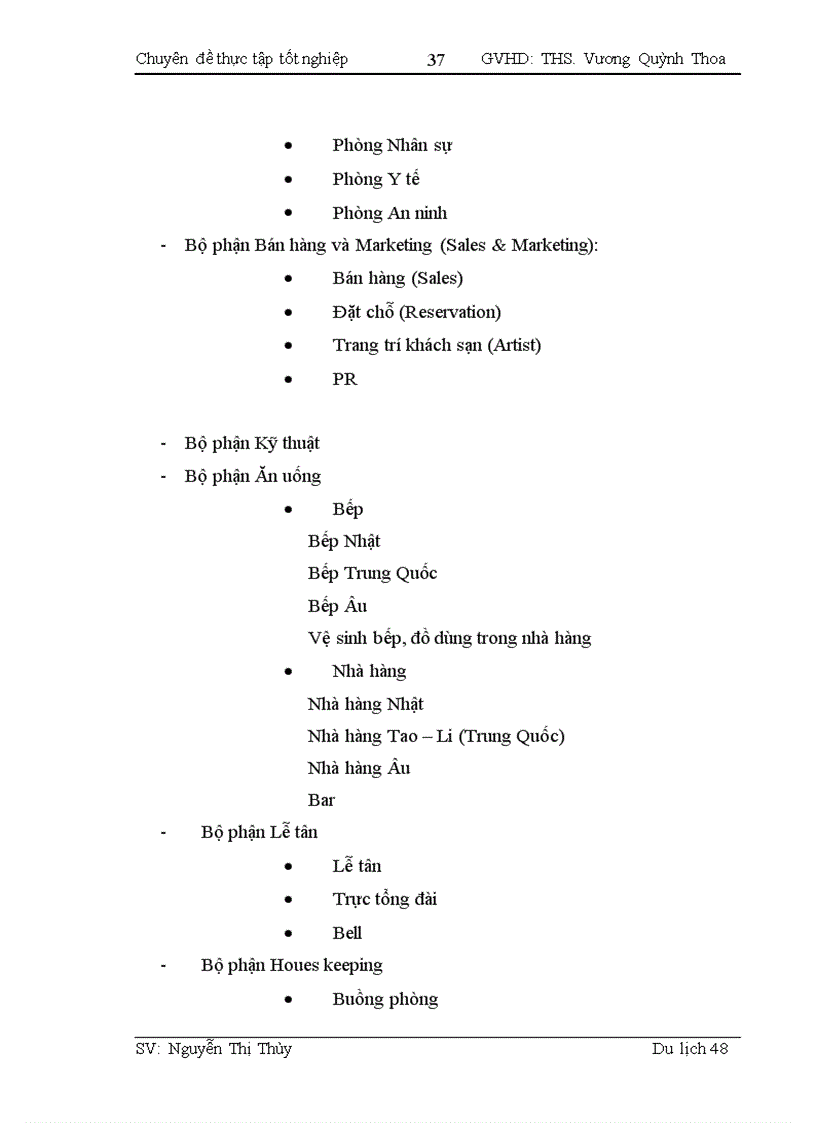 image for page Thực trạng hoạt động phục vụ bàn tại nhà hàng Tao Li