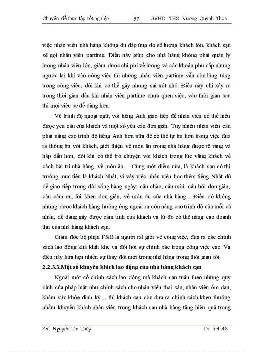 image for page Thực trạng hoạt động phục vụ bàn tại nhà hàng Tao Li