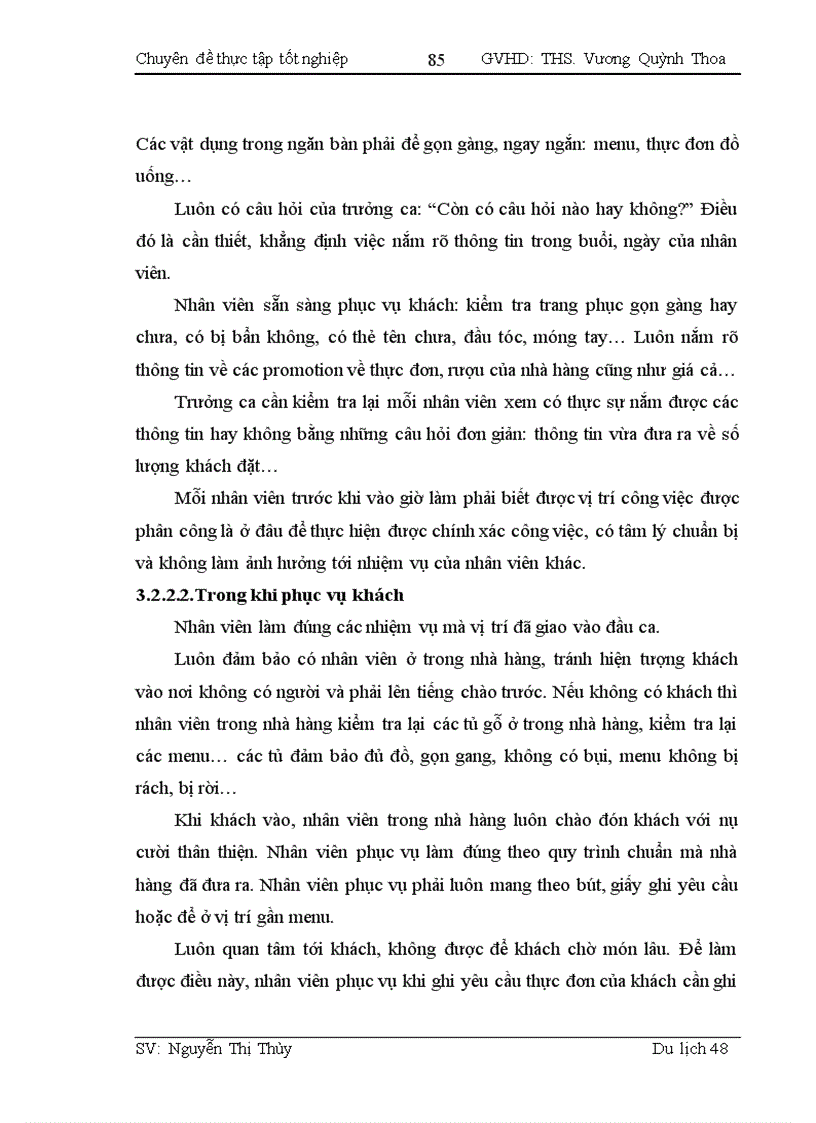 image for page Thực trạng hoạt động phục vụ bàn tại nhà hàng Tao Li