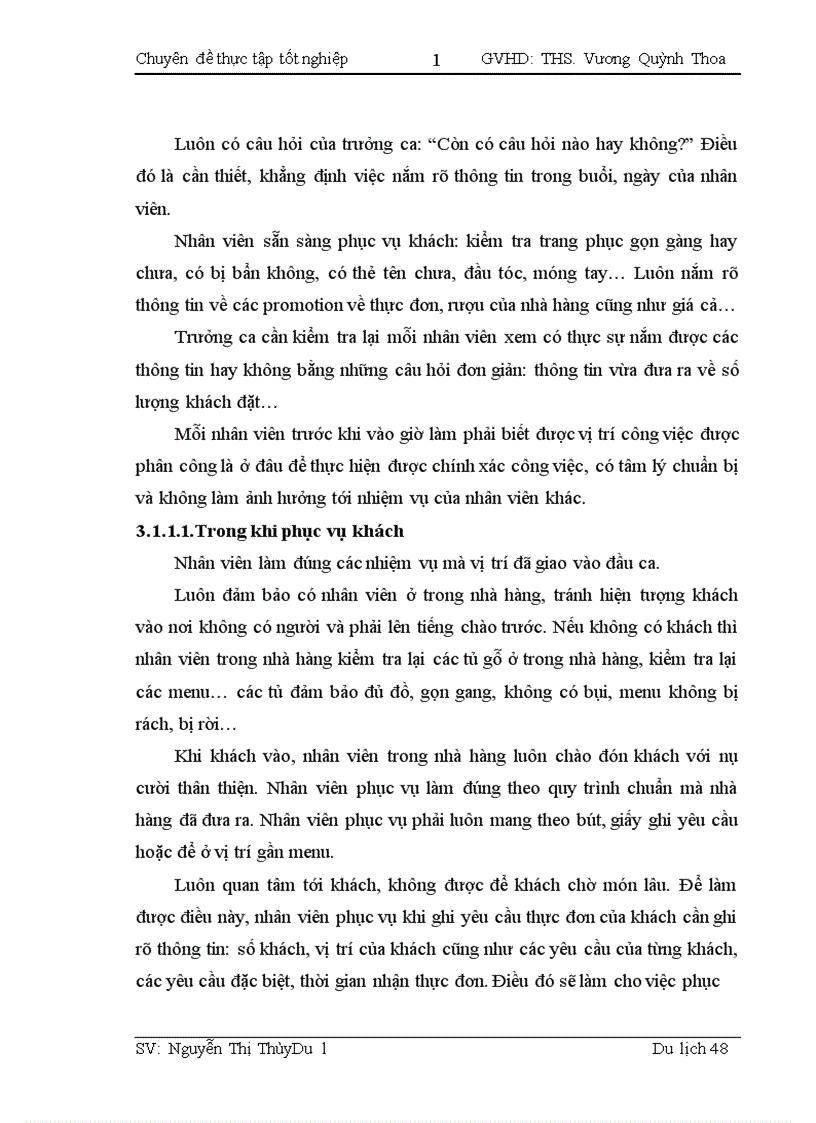 image for page Thực trạng hoạt động phục vụ bàn tại nhà hàng Tao Li