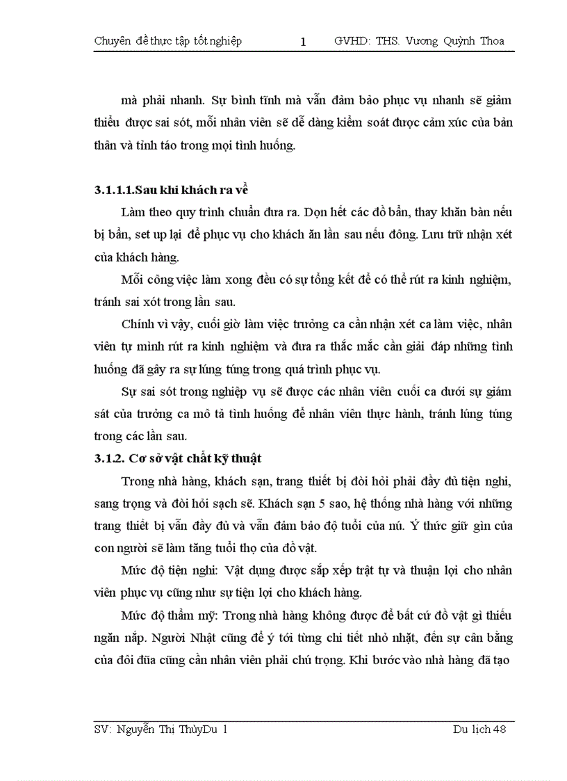 image for page Thực trạng hoạt động phục vụ bàn tại nhà hàng Tao Li