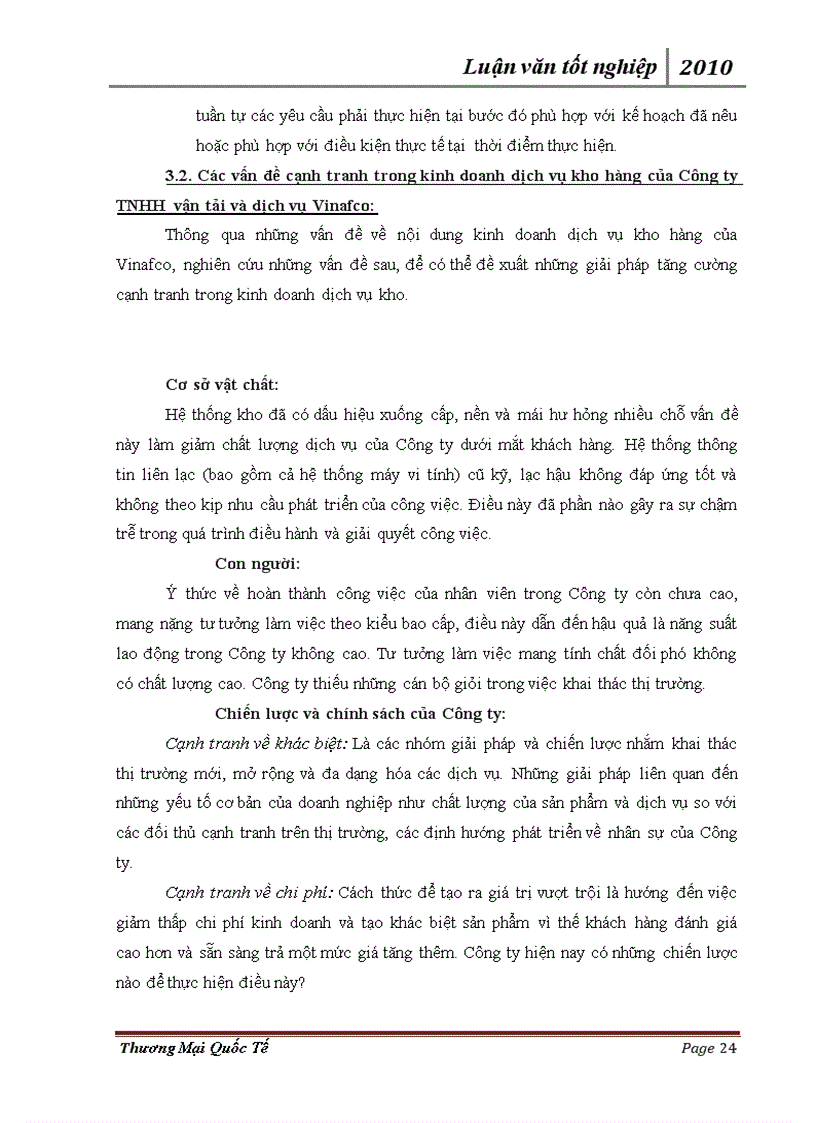 image for page Biện pháp tăng cường cạnh tranh trong kinh doanh dịch vụ kho hàng của Công ty TNHH vận tải và dịch vụ Vinafco