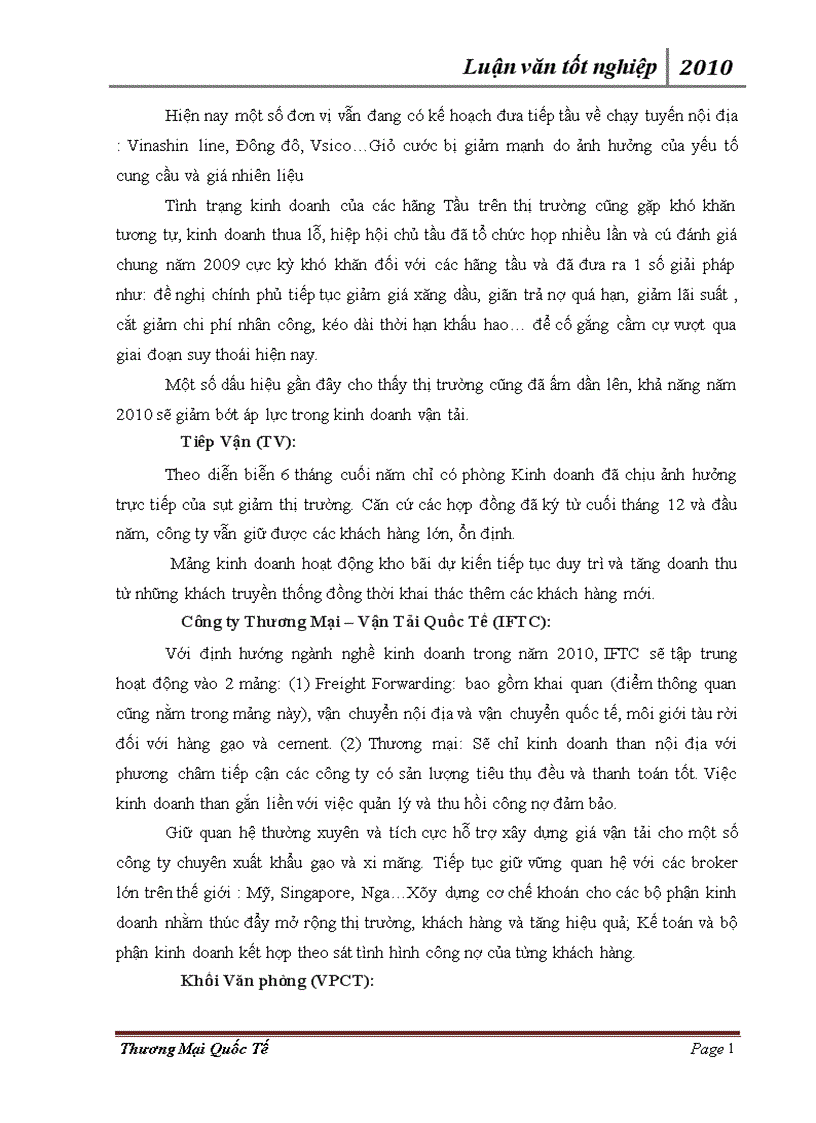 image for page Biện pháp tăng cường cạnh tranh trong kinh doanh dịch vụ kho hàng của Công ty TNHH vận tải và dịch vụ Vinafco