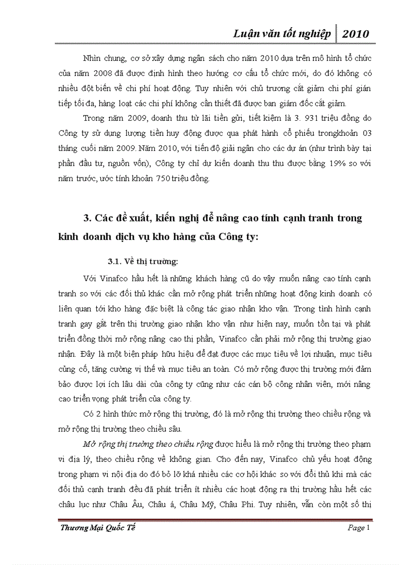 image for page Biện pháp tăng cường cạnh tranh trong kinh doanh dịch vụ kho hàng của Công ty TNHH vận tải và dịch vụ Vinafco
