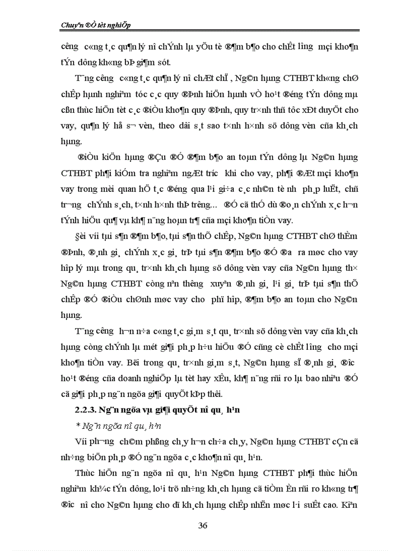 image for page Giải pháp nhằm nâng cao chất lượng tín dụng tại chi nhánh Ngân hàng công thương Hai Bà Trưng