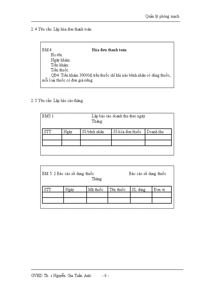 image for page Phân tích và thiết kế hệ thống thông tin quản lý phòng mạch tư