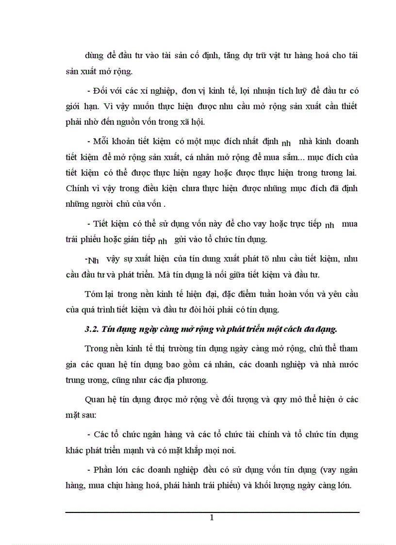 image for page Tín dụng và các hình thức tín dụng trong nền kinh tế thị trường 1