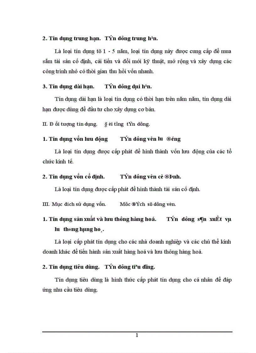 image for page Tín dụng và các hình thức tín dụng trong nền kinh tế thị trường 1