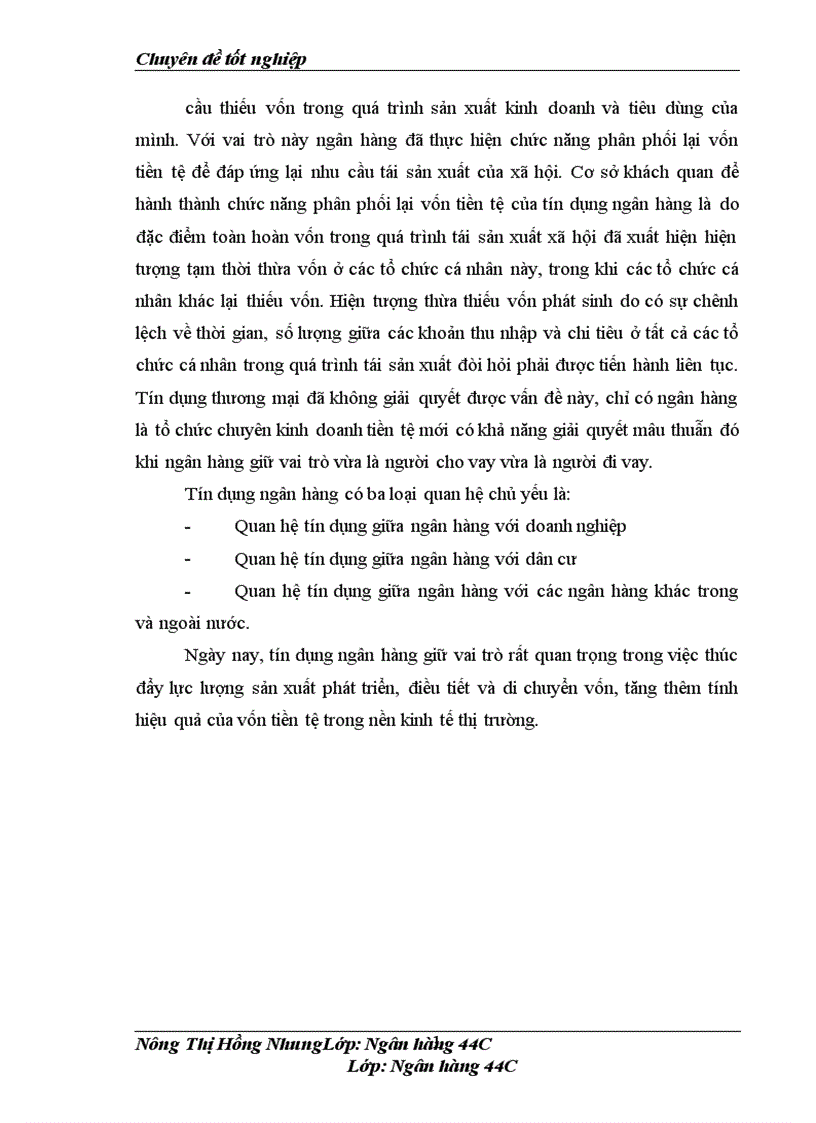 image for page Nâng cao chất lượng tín dụng trung và dài hạn tại Ngân hàng thương mại cổ phần Nhà Hà Nội 1