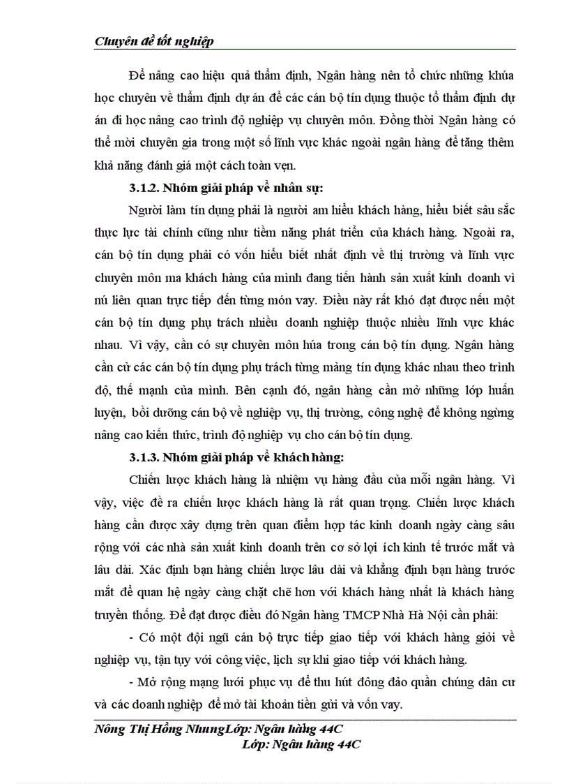 image for page Nâng cao chất lượng tín dụng trung và dài hạn tại Ngân hàng thương mại cổ phần Nhà Hà Nội 1