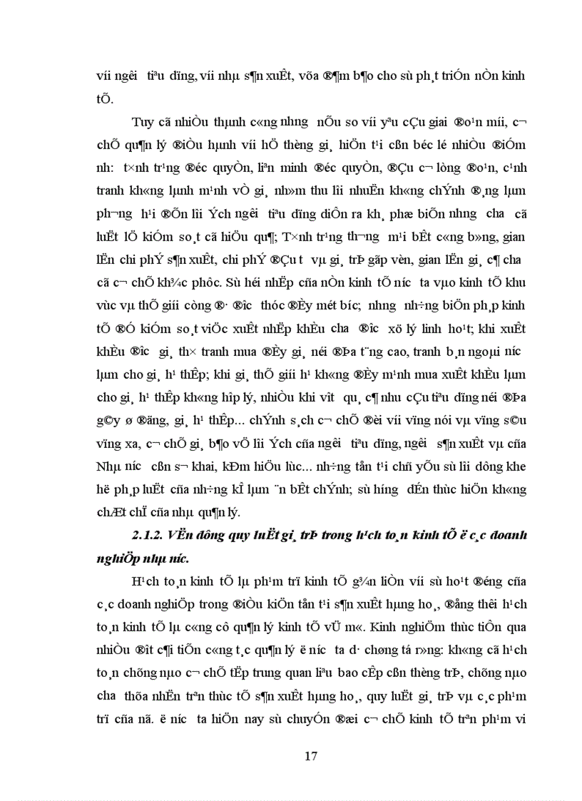 image for page Nghiên cứu tác động của quy luật giá trị trong giai đoạn chuyển đổi sang kinh tế thị trường ở nước ta