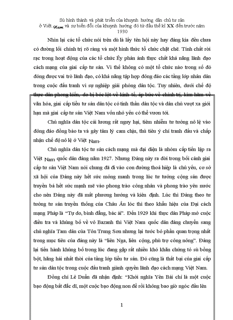 image for page Sự hình thành và phát triển của khuynh hướng dân chủ tư sản ở Việt Nam và sự biến đổi của khuynh hướng đó từ đầu thế kỉ XX đến trước năm 1930