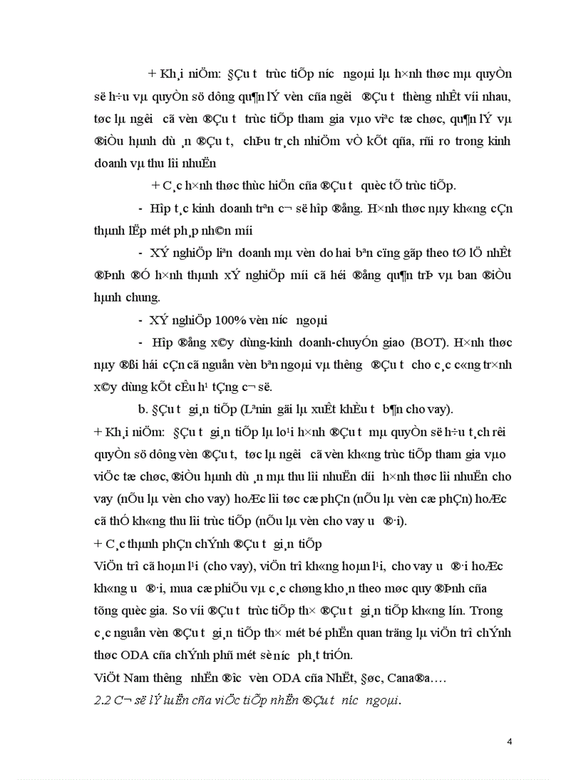 image for page Thực trạng và giải pháp để huy động và sử dụng có hiệu quả nguồn vốn đầu tư nước ngoài vào nước ta