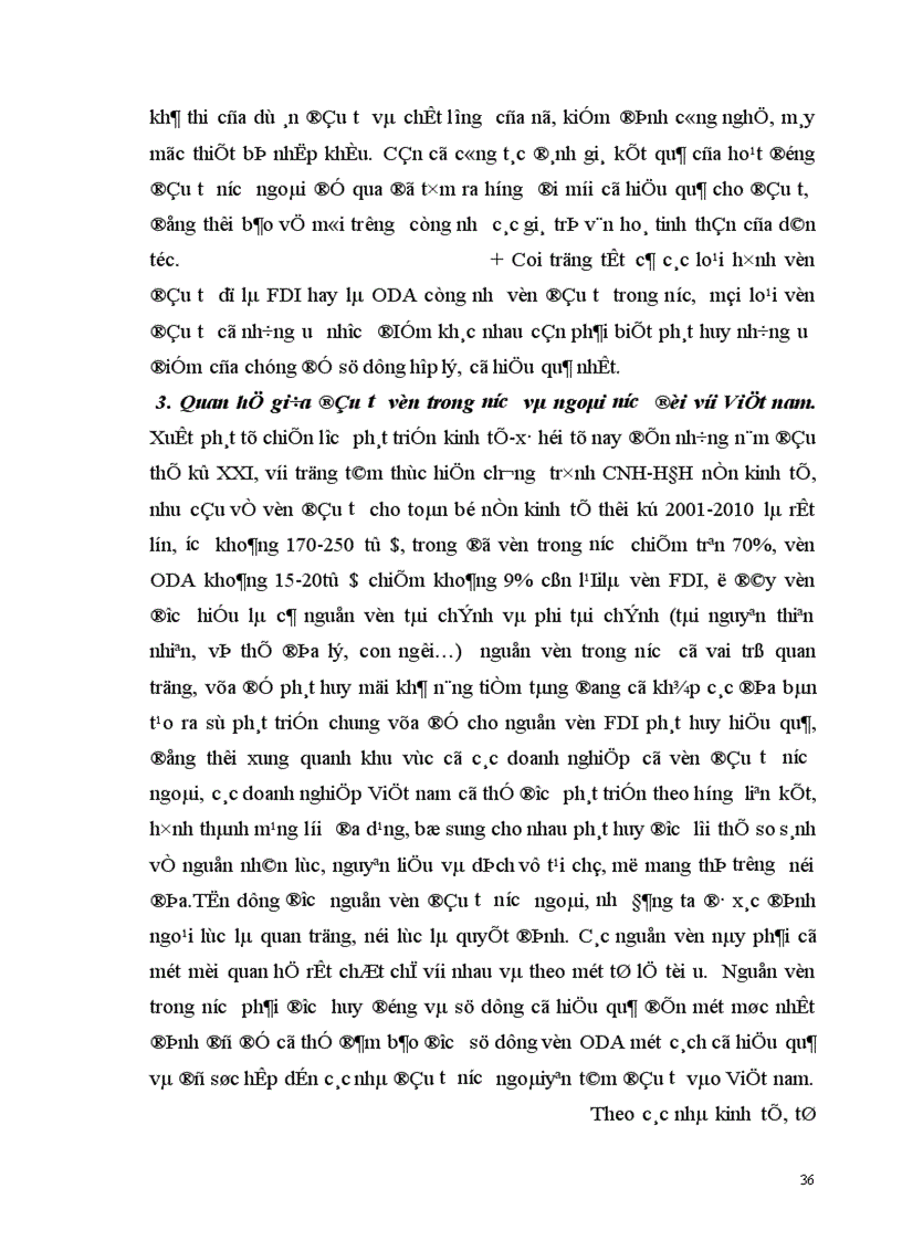 image for page Thực trạng và giải pháp để huy động và sử dụng có hiệu quả nguồn vốn đầu tư nước ngoài vào nước ta