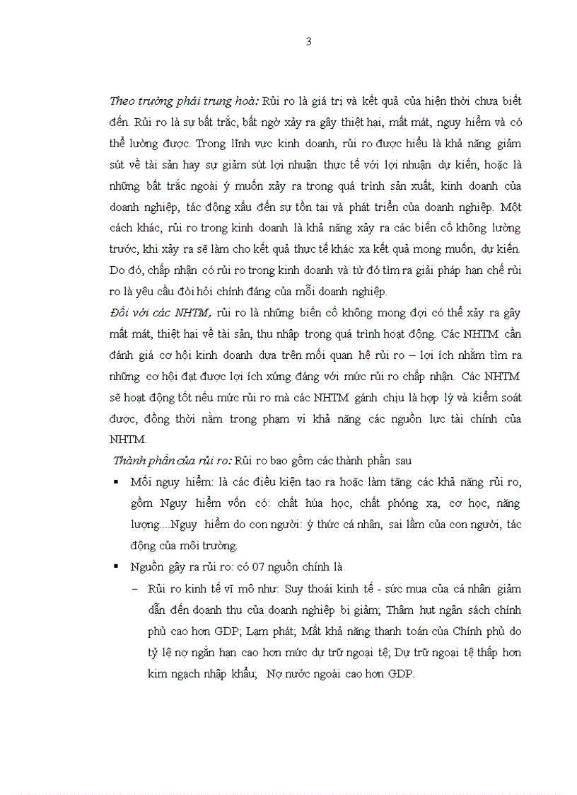 image for page Quản trị rủi ro trong hoạt động cho vay tại Ngân hàng thương mại cổ phần kỹ thương Việt Nam