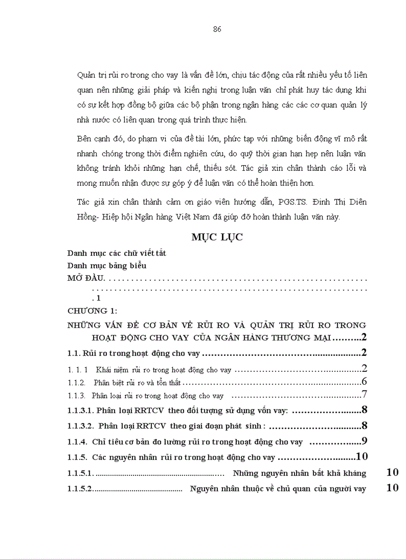 image for page Quản trị rủi ro trong hoạt động cho vay tại Ngân hàng thương mại cổ phần kỹ thương Việt Nam