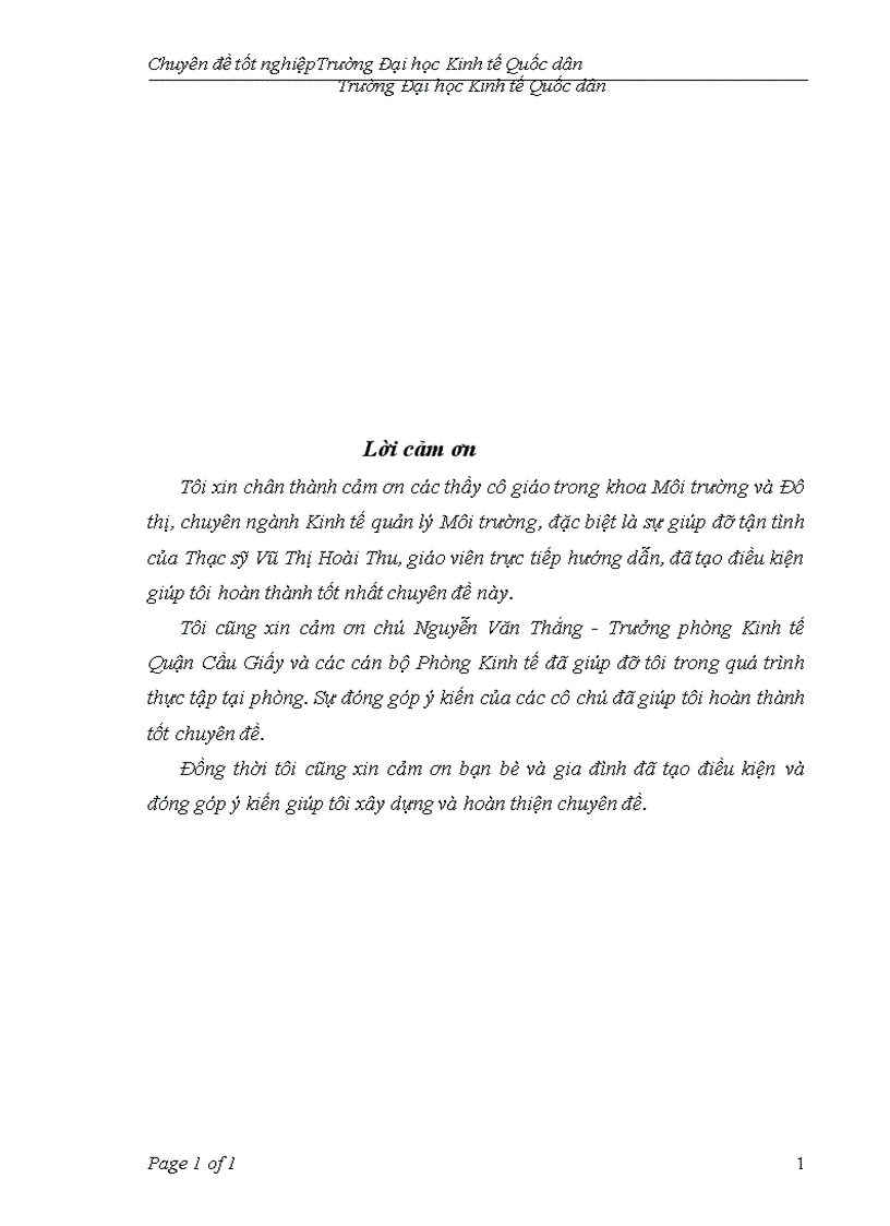 image for page Thực trạng và giải pháp nâng cao hiệu quả áp dụng công cụ kinh tế trong quản lý môi trường trên địa bàn tha 1