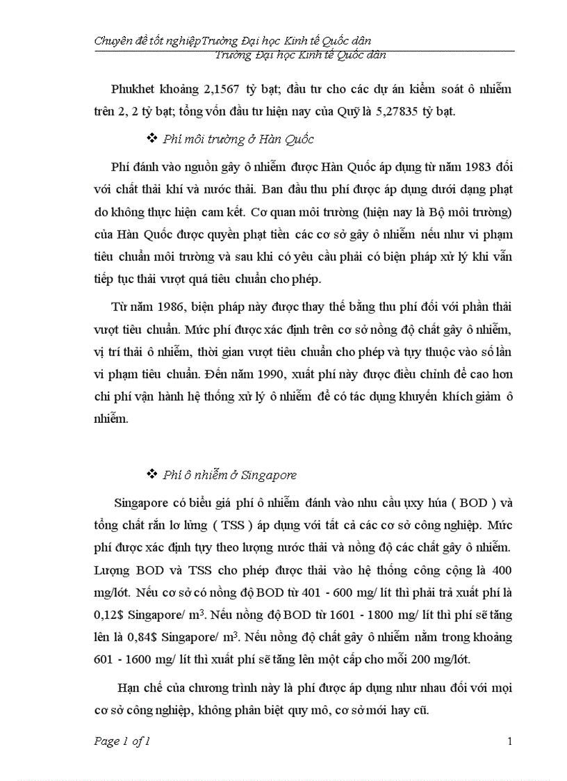 image for page Thực trạng và giải pháp nâng cao hiệu quả áp dụng công cụ kinh tế trong quản lý môi trường trên địa bàn tha 1