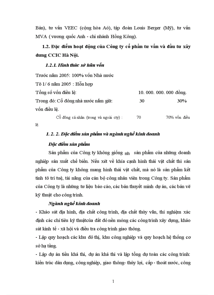 image for page Đặc điểm tổ chức kế toán tại Công ty cổ phần tư vấn và đầu tư xây dựng Giao thông công chính Hà Nội 1