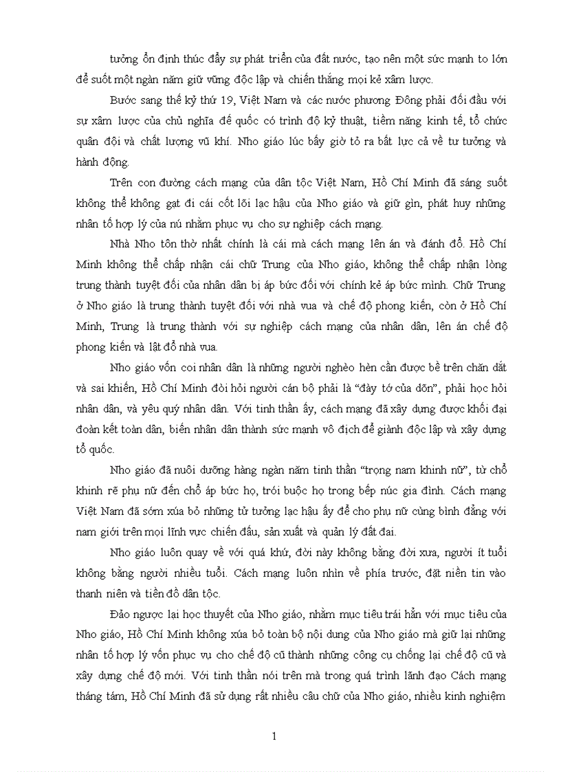 image for page Nho giáo và ảnh hưởng của Nho giáo đến đời sống văn hóa xã hội của Việt Nam 1