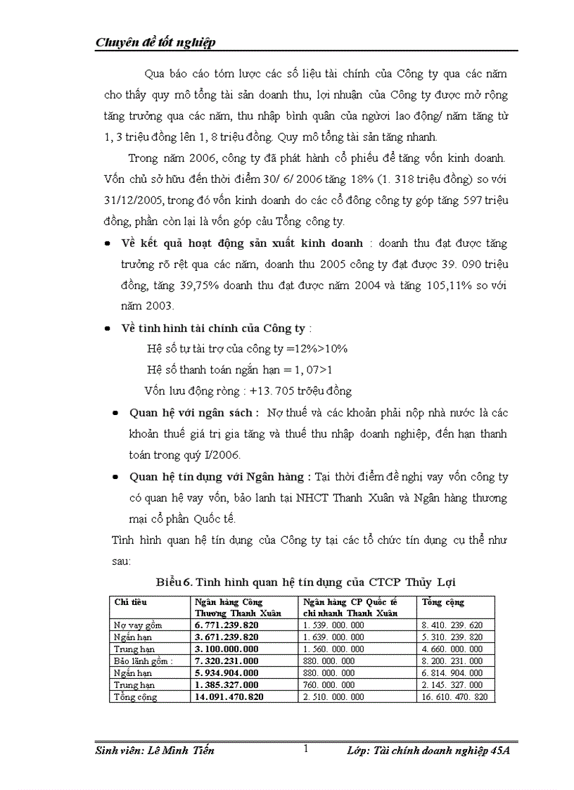 image for page Thẩm định tài chính dự án trong cho vay đối với các doanh nghiệp vừa và nhỏ tai Ngân hàng InComBank Thanh Xuân