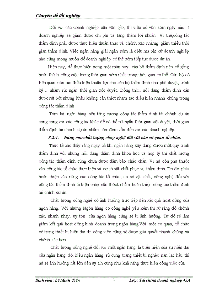image for page Thẩm định tài chính dự án trong cho vay đối với các doanh nghiệp vừa và nhỏ tai Ngân hàng InComBank Thanh Xuân