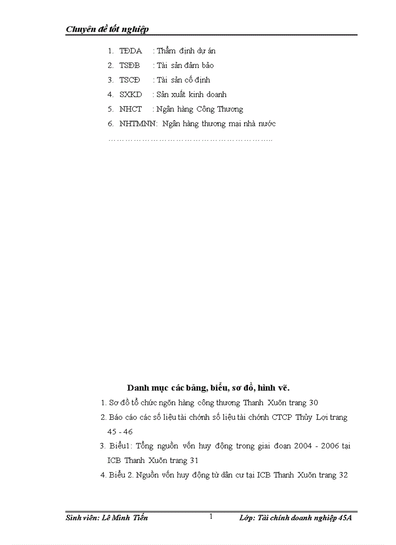 image for page Thẩm định tài chính dự án trong cho vay đối với các doanh nghiệp vừa và nhỏ tai Ngân hàng InComBank Thanh Xuân