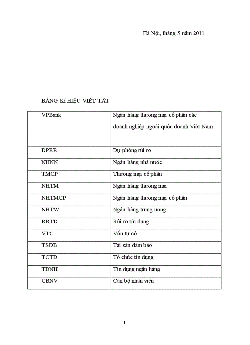 image for page GIẢI PHÁP PHÒNG NGỪA VÀ HẠN CHẾ RỦI RO TÍN DỤNG TẠI NGÂN HÀNG VPBANK LÝ NAM ĐẾ 1