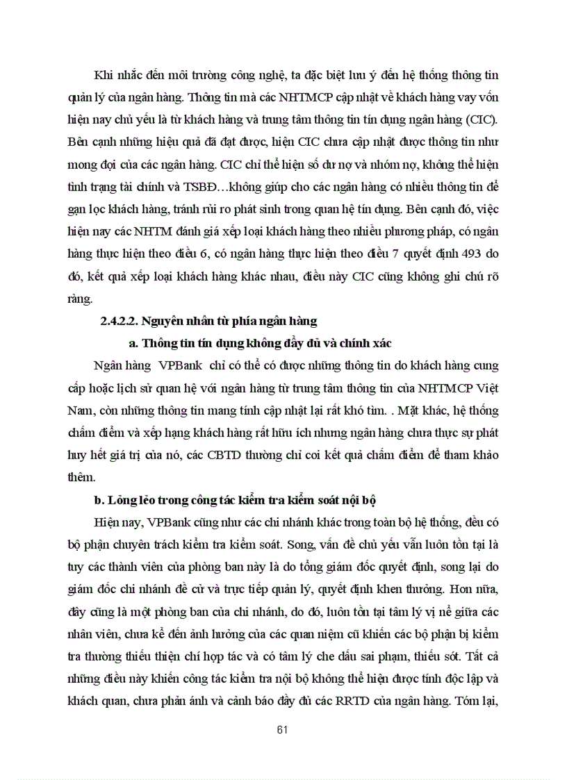 image for page GIẢI PHÁP PHÒNG NGỪA VÀ HẠN CHẾ RỦI RO TÍN DỤNG TẠI NGÂN HÀNG VPBANK LÝ NAM ĐẾ 1