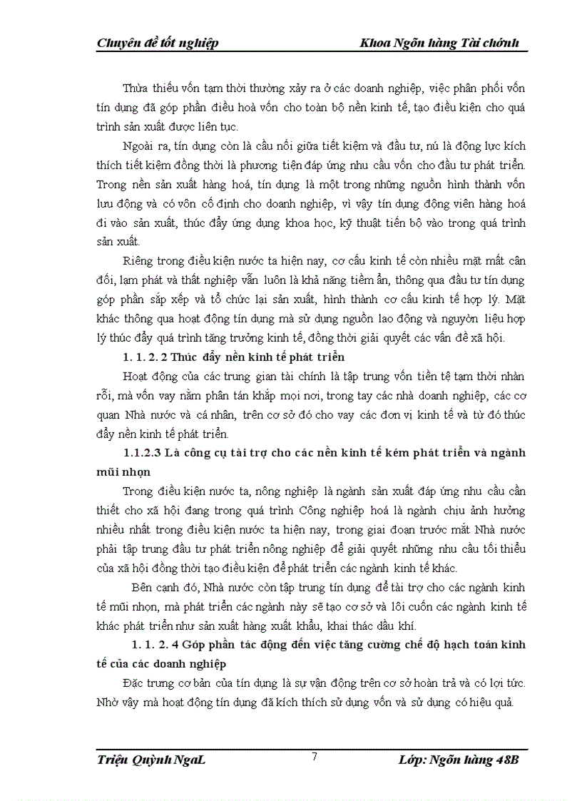 image for page Giải pháp nâng cao chất lượng tín dụng trung dài hạn tại chi nhánh Ngân hàng Đầu tư và Phát triển Tỉnh Lạng Sơn 1