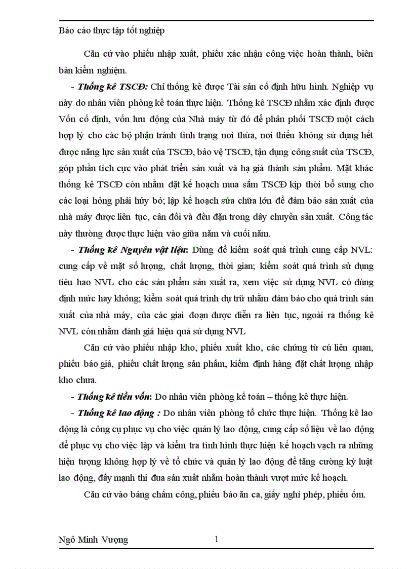 image for page Tình hình chung về công tác kế toán của NM CKGT 1