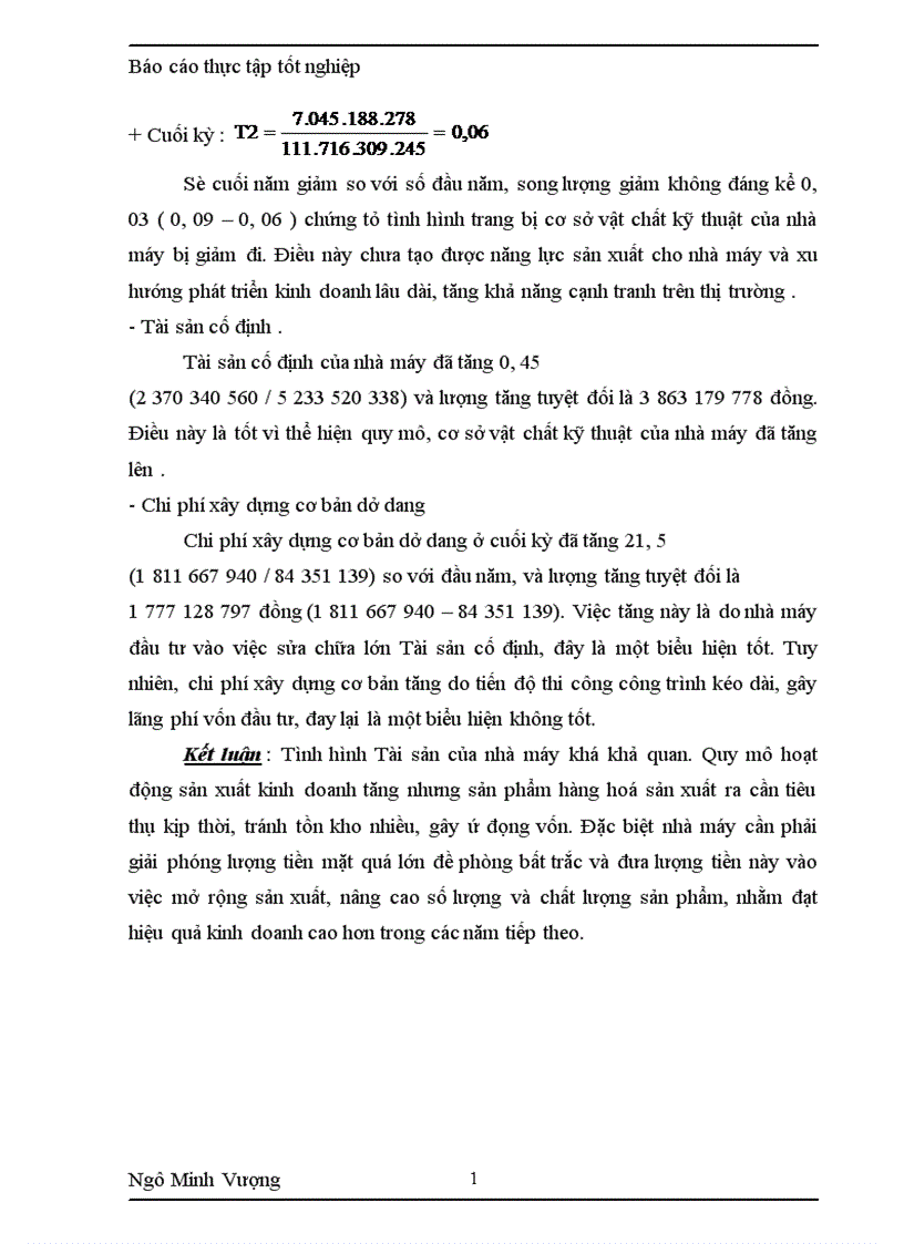 image for page Tình hình chung về công tác kế toán của NM CKGT 1