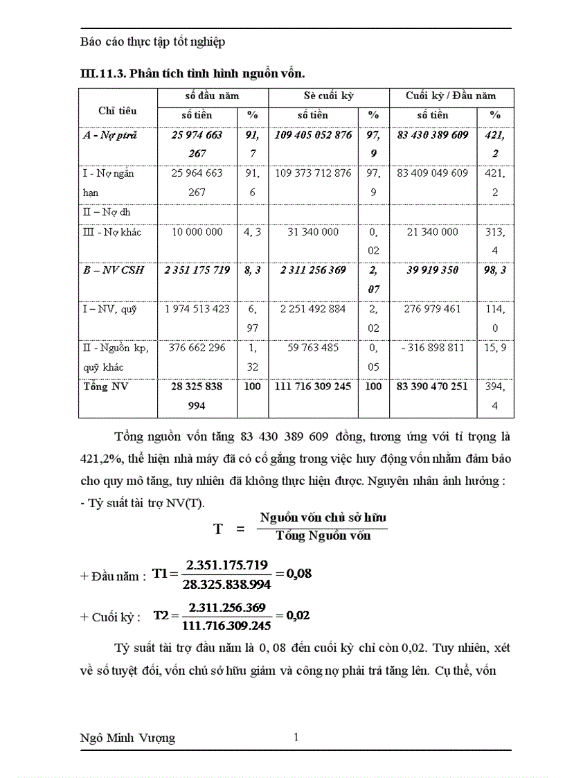 image for page Tình hình chung về công tác kế toán của NM CKGT 1