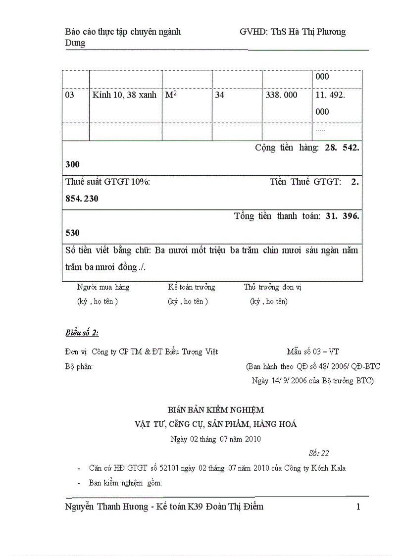 image for page Hoàn thiện kế toán nguyên vật liệu tại Công ty Cổ phần thương mại đầu tư Biểu Tượng Việt 1