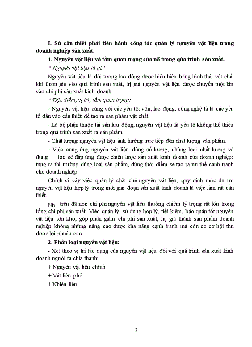 image for page Vấn đề tổ chức công tác quản lý nguyên vật liệu trong các doanh nghiệp sản xuất 1