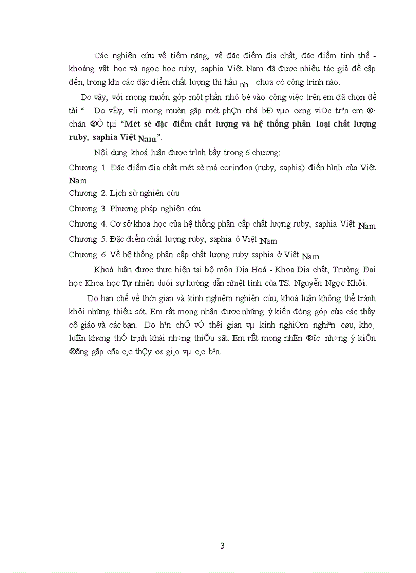 image for page Một số đặc điểm chất lượng và hệ thống phân loại chất lượng ruby saphia Việt Nam