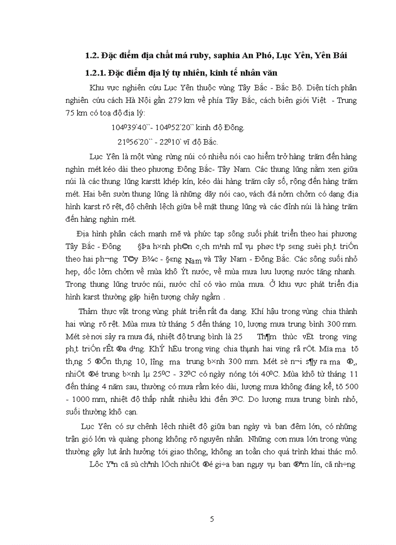image for page Một số đặc điểm chất lượng và hệ thống phân loại chất lượng ruby saphia Việt Nam