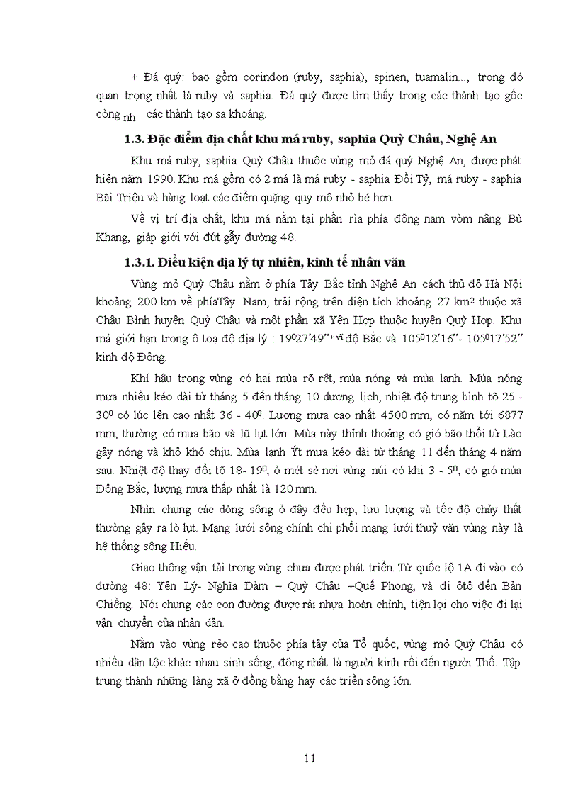 image for page Một số đặc điểm chất lượng và hệ thống phân loại chất lượng ruby saphia Việt Nam